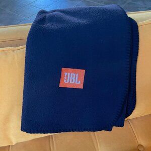 JBL Logo Fleece Throw Blanket 48"x 68" Black